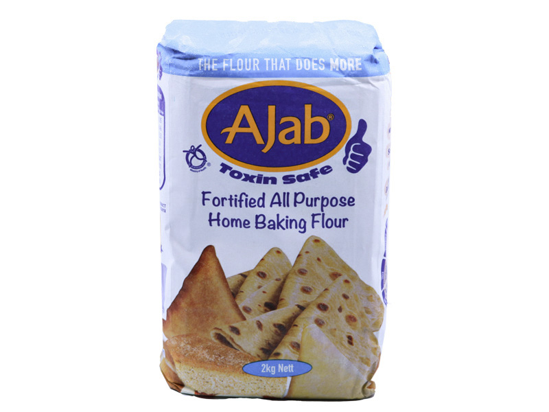 Ajab Fortified All Purpose Home Baking Wheat Flour 2kg Keffys Retail